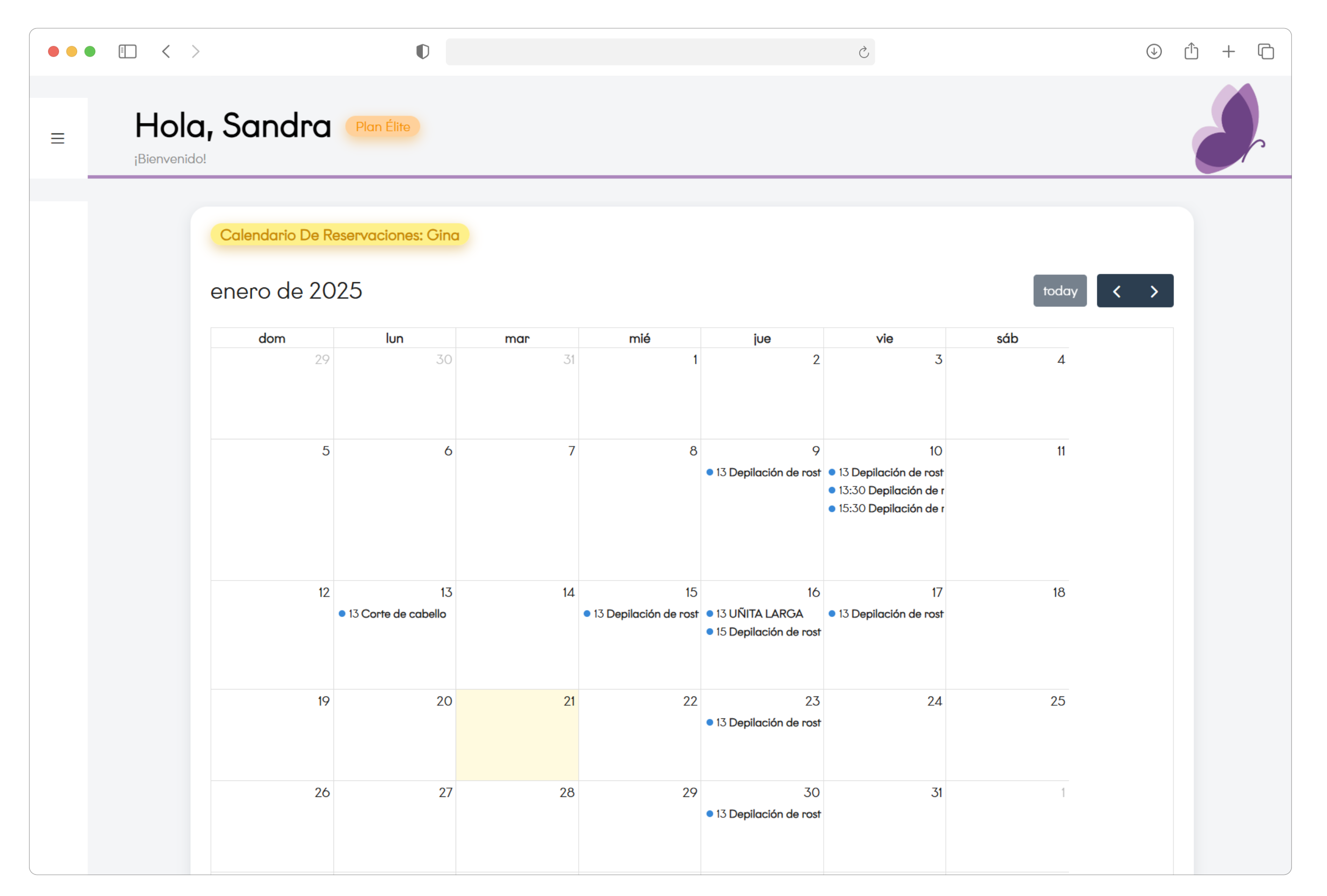 Servicio de multiagenda desde el ERP